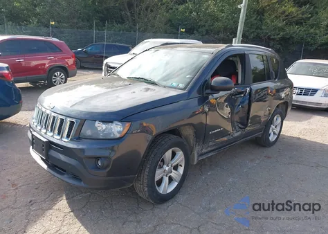 2014 Jeep Compass Sport из США, поврежденный, VIN 1C4NJDBB2ED879820